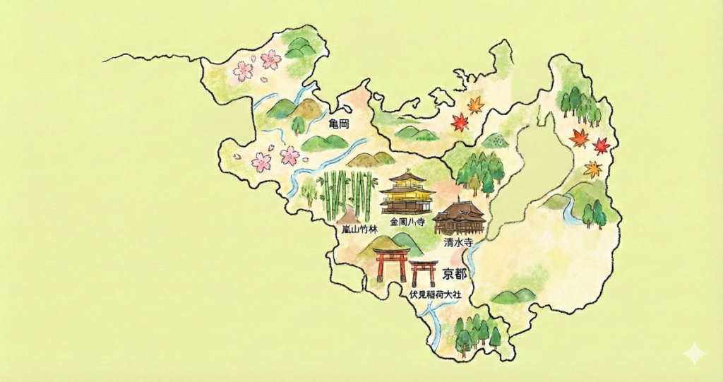 京都府・ハート型の窓や天井画で知られる正寿院の桜