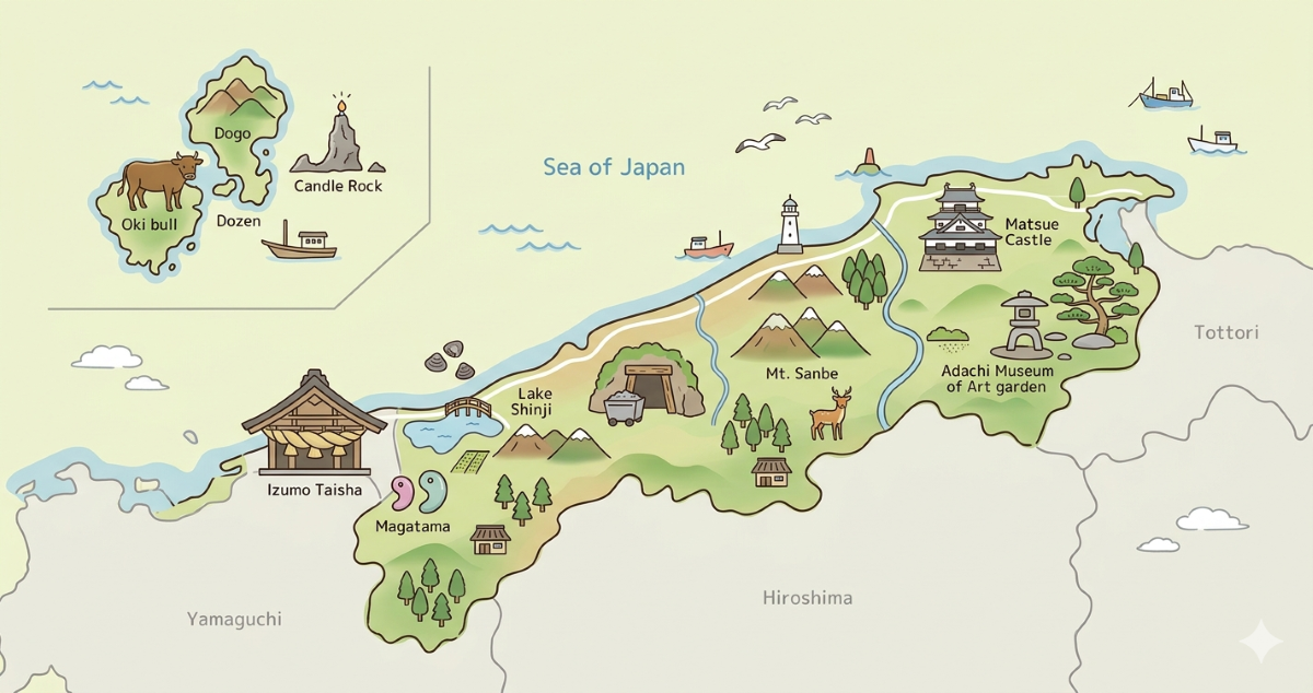 島根県・島根半島西端の日御碕