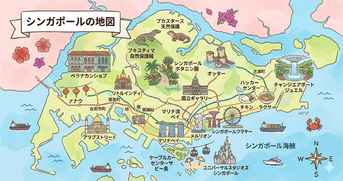 シンガポール・F1ナイトレースも開催される都市国家