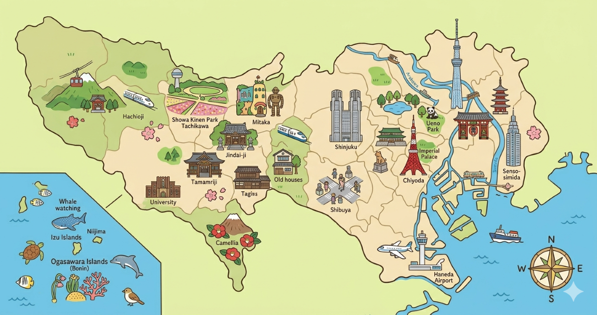 東京都・都心部の風景