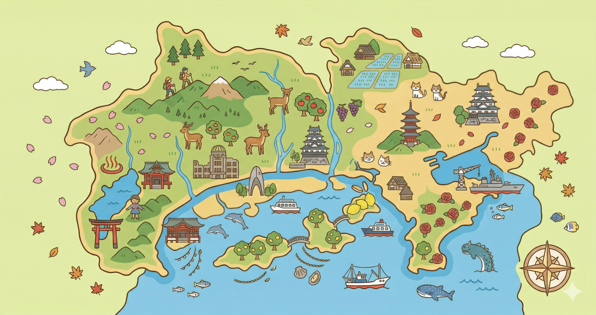 広島県・豊かな水に恵まれている三次市