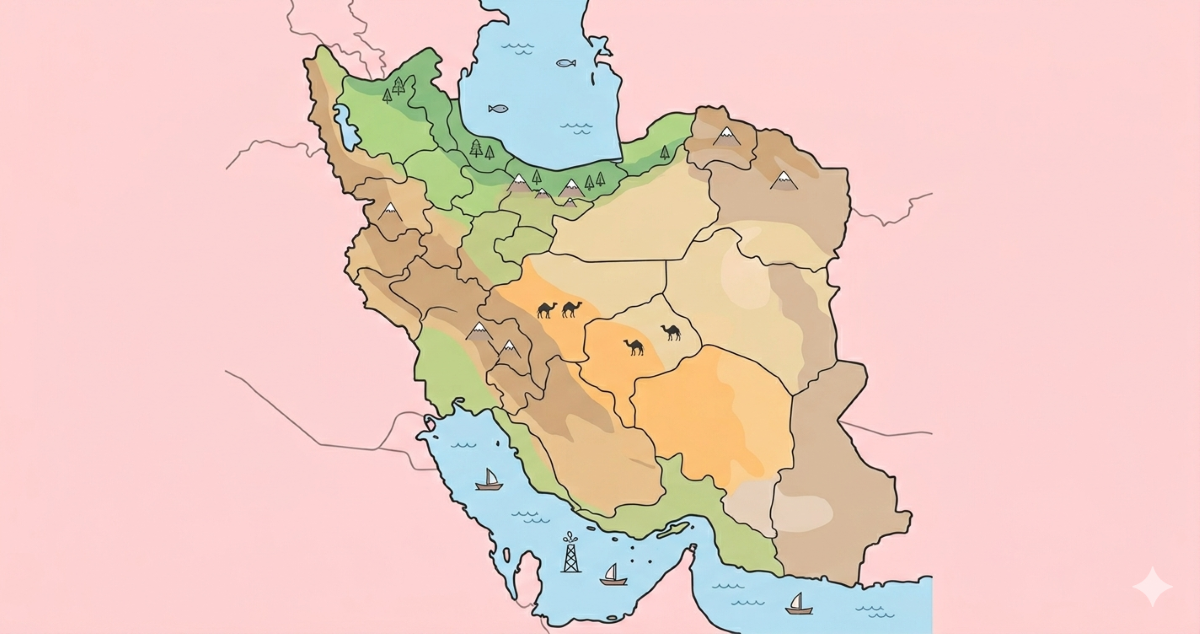 イラン・広大な自然にテヘランの近代都市